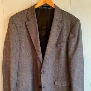 Tommy Hilfiger Herringbone Sportscoat Size 44L Gray New w/o Tags